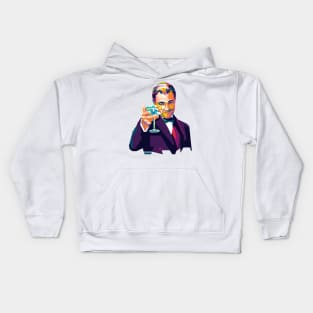 Leonardo de Caprio Meme Kids Hoodie